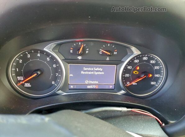 3GKALPEV9ML398301 2021 GMC TERRAIN Gray Instrument cluster view