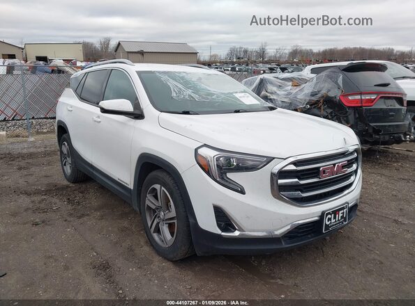 3GKALPEVXKL134646 2019 GMC TERRAIN White Delantero derecho