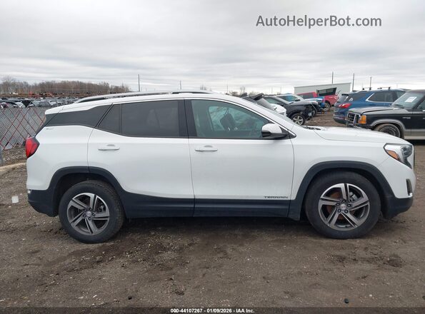 3GKALPEVXKL134646 2019 GMC TERRAIN White Vista interior trasera