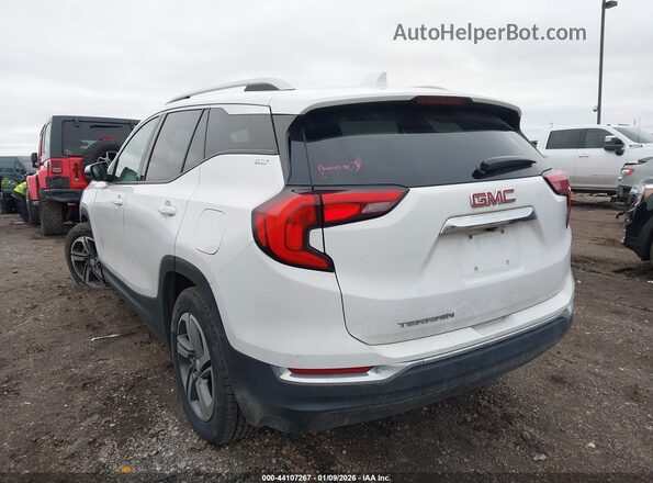 3GKALPEVXKL134646 2019 GMC TERRAIN White Trasero izquierdo