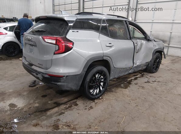 3GKALTEG5PL122468 2023 GMC TERRAIN Gray უკანა მარჯვენა
