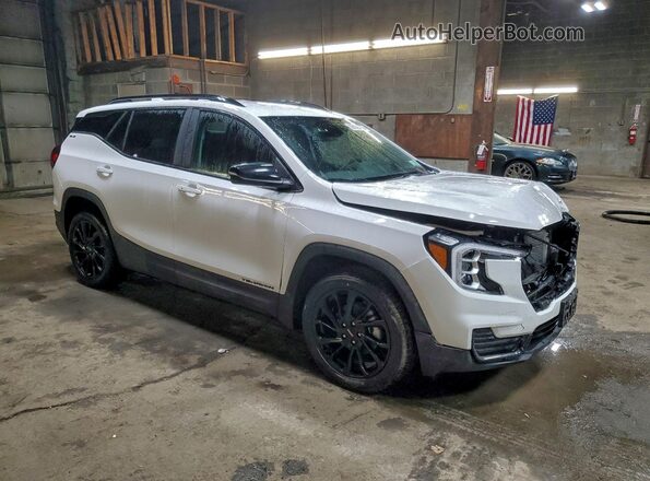 3GKALTEG6RL374281 2024 GMC TERRAIN Белый Передняя правая четверть