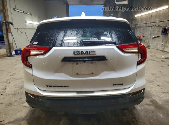 3GKALTEG6RL374281 2024 GMC TERRAIN Белый Вид сзади