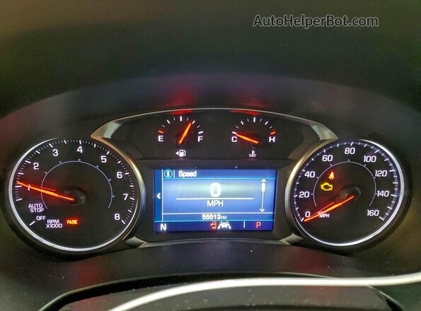 3GKALTEG6RL374281 2024 GMC TERRAIN Белый Вид щитка приборов