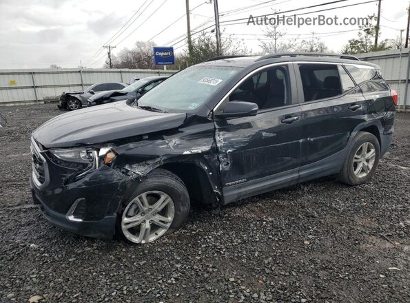 3GKALTEV0ML372274 2021 GMC TERRAIN Black Przód lewy