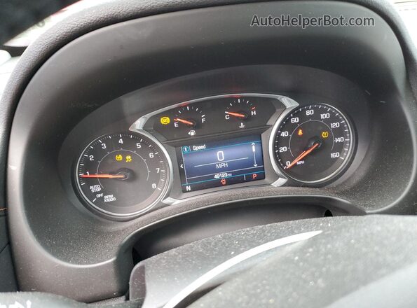 3GKALTEV0ML372274 2021 GMC TERRAIN Black Widok zestawu wskaźników