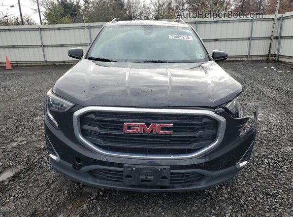 3GKALTEV0ML372274 2021 GMC TERRAIN Black Widok z przodu