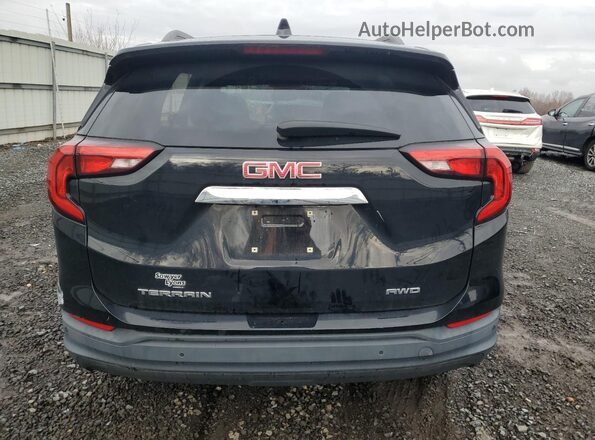 3GKALTEV0ML372274 2021 GMC TERRAIN Black Widok z tyłu