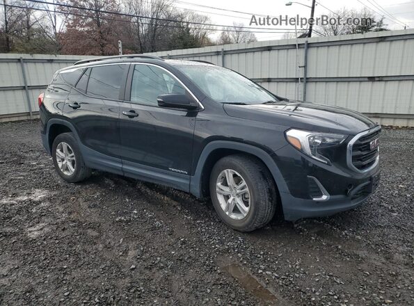 3GKALTEV0ML372274 2021 GMC TERRAIN Black Przód prawy
