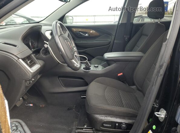 3GKALTEV0ML372274 2021 GMC TERRAIN Black Widok wnętrza z przodu