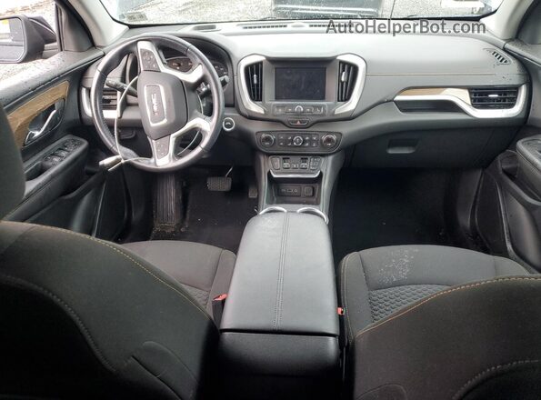 3GKALTEV0ML372274 2021 GMC TERRAIN Black Widok deski rozdzielczej