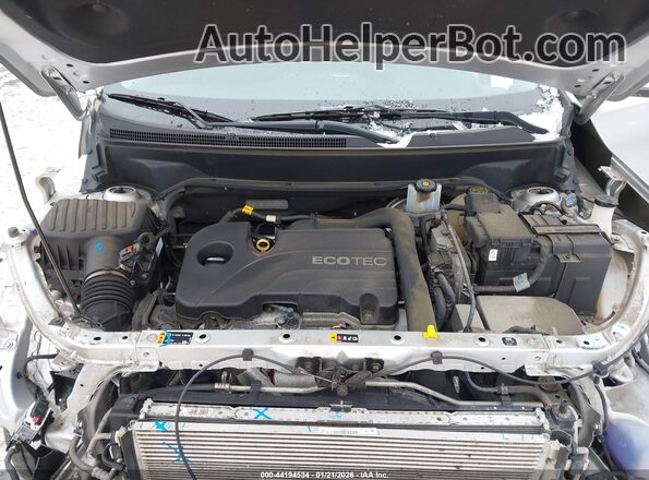 3GKALTEVXJL387733 2018 GMC TERRAIN Серебряный Вид сзади