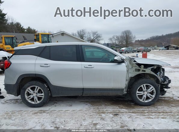 3GKALTEVXJL387733 2018 GMC TERRAIN Серебряный Панорамный вид салона 360°