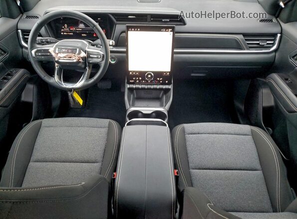 3GKALUEG2SL314638 2025 GMC TERRAIN Серебряный Вид панели приборов