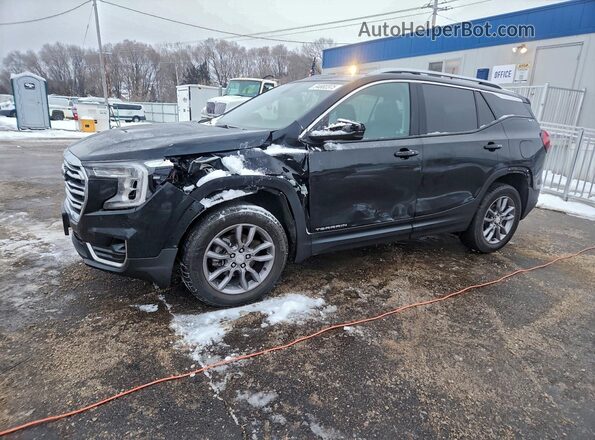 3GKALVEG4RL160336 2024 GMC TERRAIN Черный Передняя левая четверть