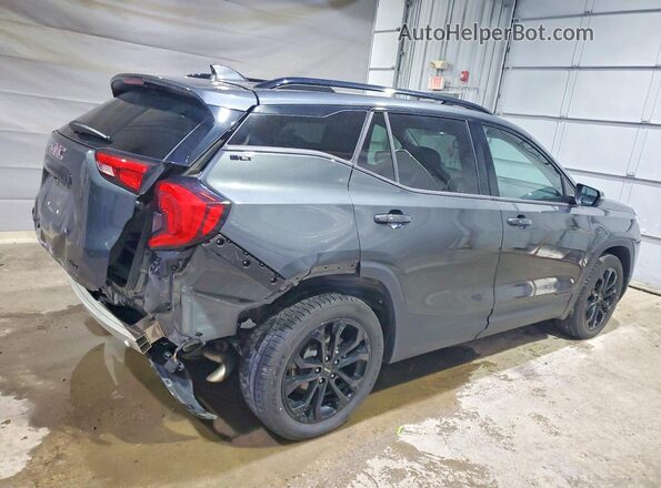 3GKALVEV6ML351327 2021 GMC TERRAIN Gray Trasero derecho