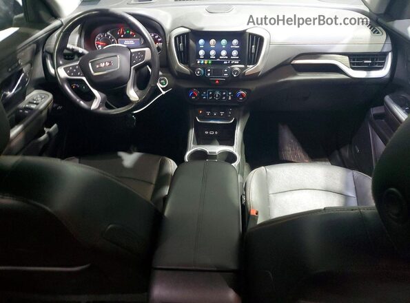 3GKALVEV6ML351327 2021 GMC TERRAIN Gray Vista del salpicadero