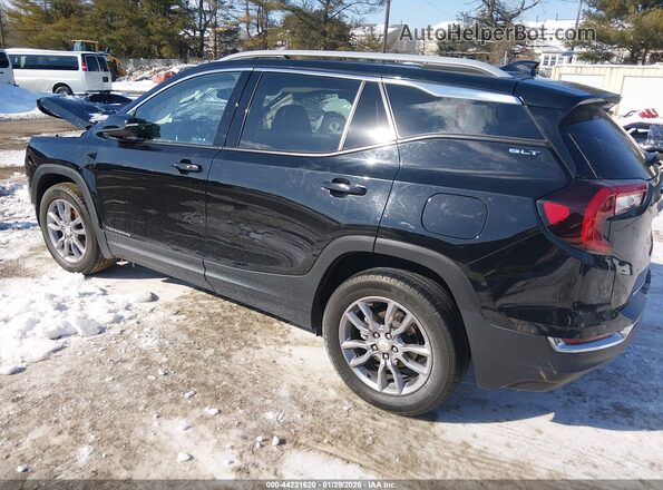 3GKALVEV6NL251164 2022 GMC TERRAIN Черный Задняя левая четверть