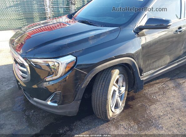 3GKALVEV9ML314353 2021 GMC TERRAIN Black Front view