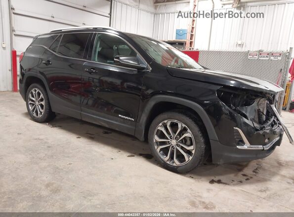 3GKALVEX9KL238759 2019 GMC TERRAIN Черный Передняя правая четверть
