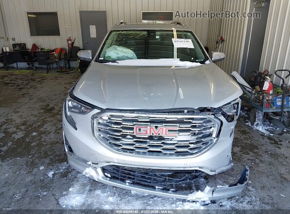 3GKALXEX4KL136832 2019 GMC TERRAIN Серебряный Вид щитка приборов