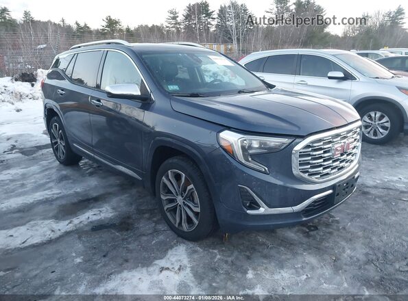 3GKALXEX6JL187165 2018 GMC TERRAIN Black Delantero derecho