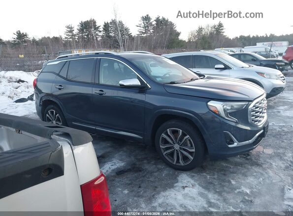 3GKALXEX6JL187165 2018 GMC TERRAIN Black Vista interior trasera