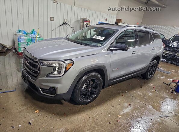 3GKALYEG1RL286462 2024 GMC TERRAIN Серебряный Передняя левая четверть