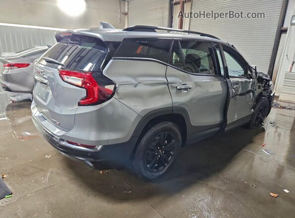 3GKALYEG1RL286462 2024 GMC TERRAIN Серебряный Задняя правая четверть