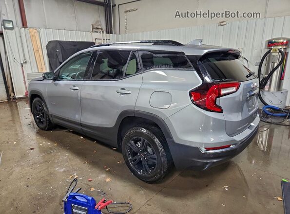 3GKALYEG1RL286462 2024 GMC TERRAIN Серебряный Задняя левая четверть