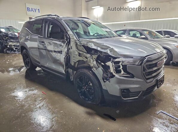 3GKALYEG1RL286462 2024 GMC TERRAIN Серебряный Передняя правая четверть