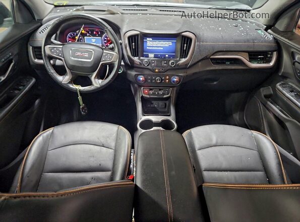 3GKALYEG1RL286462 2024 GMC TERRAIN Серебряный Вид панели приборов