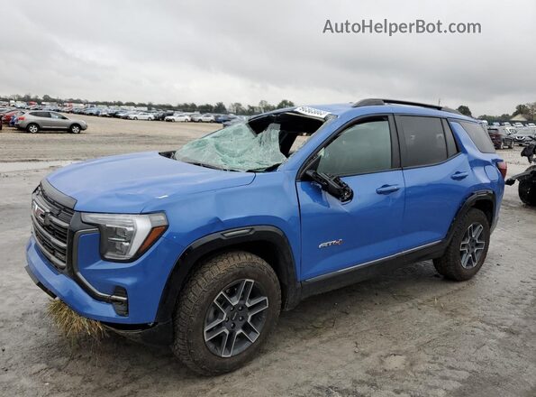 3GKALYEG5TL110246 2026 GMC TERRAIN Blue წინა მარცხენა ხედი სამი მეოთხედიდან