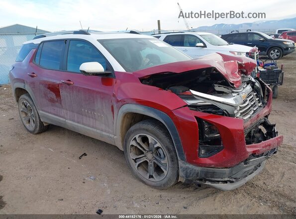 3GNAXHEG1SL105065 2025 CHEVROLET EQUINOX Красный Передняя правая четверть