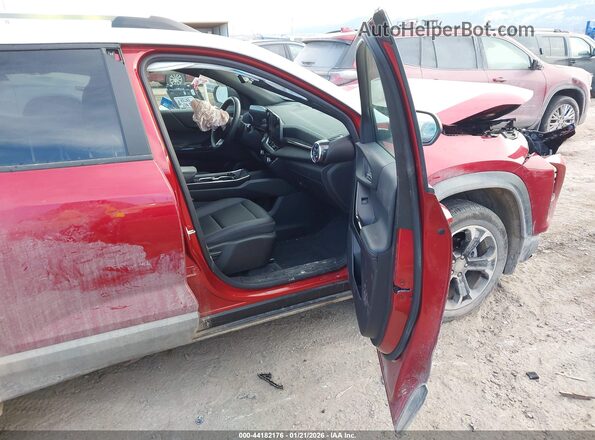 3GNAXHEG1SL105065 2025 CHEVROLET EQUINOX Красный Вид салона спереди