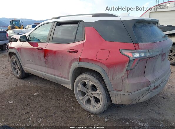 3GNAXHEG1SL105065 2025 CHEVROLET EQUINOX Красный Задняя левая четверть