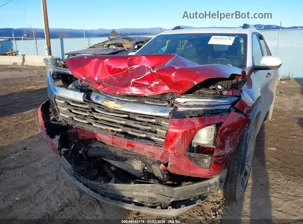 3GNAXHEG1SL105065 2025 CHEVROLET EQUINOX Красный Вид спереди