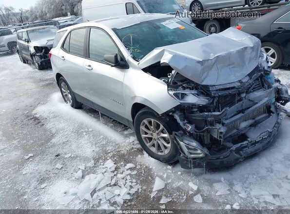 3GNAXHEV1LS704361 2020 CHEVROLET EQUINOX Silver Передня права чверть