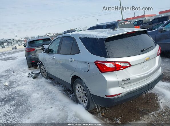 3GNAXHEV1LS704361 2020 CHEVROLET EQUINOX Silver Задня ліва чверть