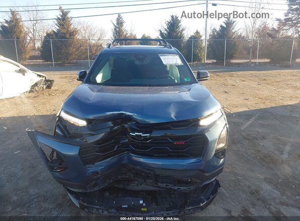 3GNAXLEG4SL222335 2025 CHEVROLET EQUINOX Синий Вид щитка приборов