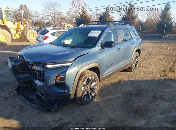 3GNAXLEG4SL222335 2025 CHEVROLET EQUINOX Синий Передняя левая четверть