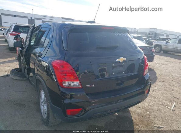 3GNCJKSBXLL110931 2020 CHEVROLET TRAX Черный Задняя левая четверть