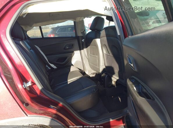 3GNCJLSB0GL266259 2016 CHEVROLET TRAX Красный Вид наклейки с VIN-кодом