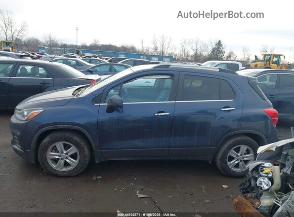 3GNCJLSB1JL389205 2018 CHEVROLET TRAX Синий Панорамный вид салона 360°
