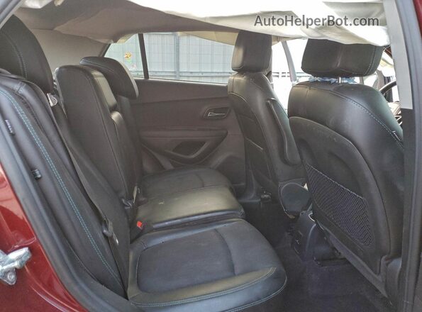 3GNCJLSB2GL119182 2016 CHEVROLET TRAX Red უკანა სალონის ხედი