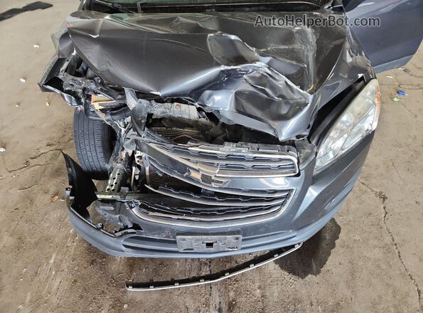 3GNCJLSB3GL230730 2016 CHEVROLET TRAX Gray Вид підкапотного простору