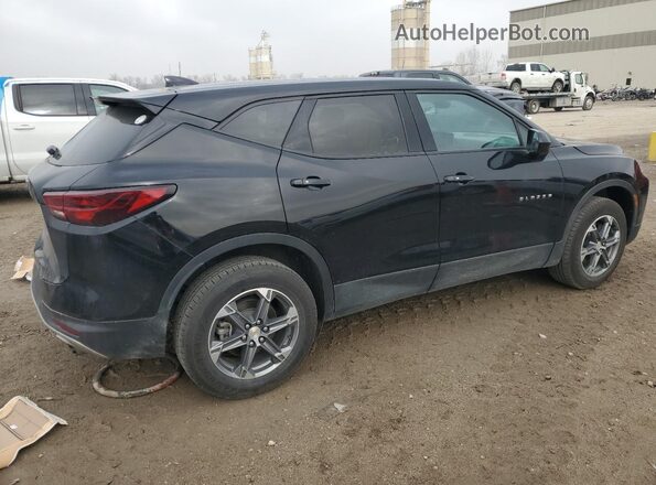 3GNKBCR42PS142984 2023 CHEVROLET BLAZER Черный Задняя правая четверть