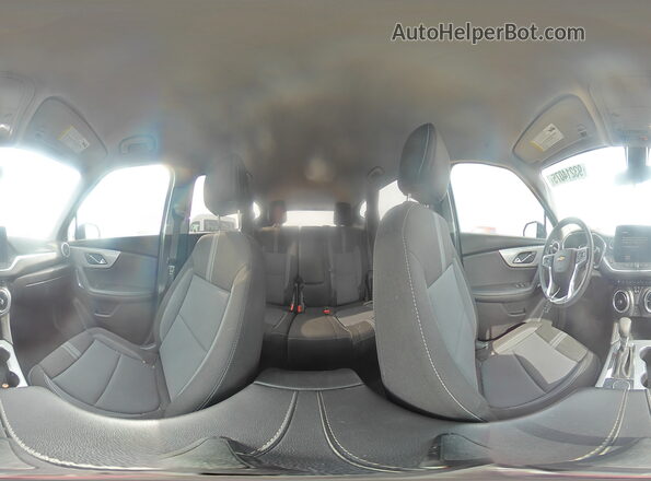 3GNKBCR42PS142984 2023 CHEVROLET BLAZER Черный Панорамный вид салона 360°