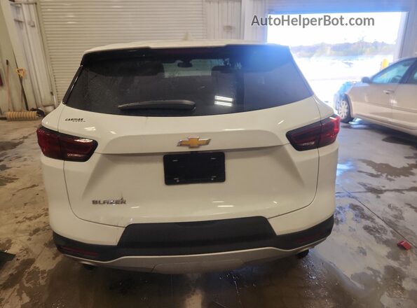 3GNKBCR43PS106253 2023 CHEVROLET BLAZER Белый Вид сзади