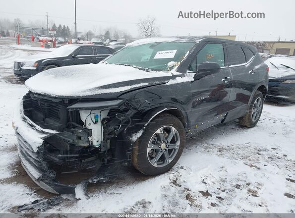 3GNKBCR43SS201890 2025 CHEVROLET BLAZER Черный Передняя левая четверть